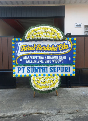 Papan Bunga Duka di Jepitu